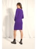 Just Cashmere Kaschmir-Kleid "Susan" in Lila