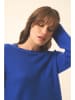 Just Cashmere Kasjmieren trui "Nethy" blauw
