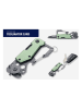 Troika Multitool in Grün/ Grau - (L)8,5 cm