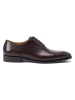 British Passport Leren veterschoenen bruin