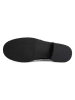 loft37 Leder-Slipper "Nebula Glow" in Schwarz