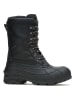 Kamik Leder-Winterstiefel "Nationpro" in Schwarz