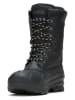 Kamik Leder-Winterstiefel "Nationpro" in Schwarz