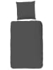 Hip Satijnen beddengoedset grijs