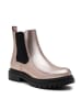 Foreverfolie Chelsea-Boots in Champagner