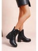 Foreverfolie Boots in Schwarz