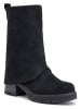 Foreverfolie Stiefeletten in Schwarz