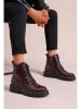 Foreverfolie Boots in Bordeaux