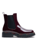 Foreverfolie Chelsea-Boots in Bordeaux
