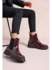 Foreverfolie Chelsea-Boots in Bordeaux