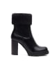 Foreverfolie Stiefeletten in Schwarz