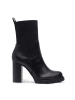 Foreverfolie Stiefeletten in Schwarz