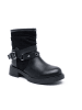 Foreverfolie Boots in Schwarz