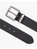 Levi's Leder-Gürtel in Schwarz