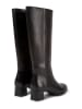 Camper Leder-Stiefel in Schwarz
