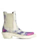 Camper Leren chelseaboots "Venga" crème