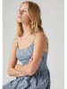 Levi's Kleid in Hellblau/ Weiß