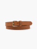 Levi's Leren riem lichtbruin