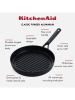 KitchenAid Grillpfanne "Classic Forged" in Schwarz - Ø 28 cm