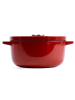 KitchenAid 2tlg. Set: Bräter in Rot - 3,3 l