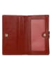Wojas Skórzany portfel w kolorze czerwonym - 14,5 x 8,5 x 3 cm
