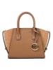 Michael Kors Skórzana torebka w kolorze karmelowym - 24 x 16 x 11 cm