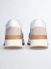 Liu Jo Leren sneakers "Amazing" beige/wit