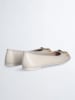 Liu Jo Leren ballerina's "Dafne" crème