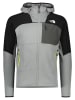The North Face Funktionsjacke "Powergrid" in Grau/ Schwarz