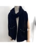MILANO AMOUR Schal mit Wollanteil in Schwarz - (L)230 x (B)25 cm