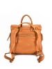 Amara Leder-Rucksack "Kei" in Hellbraun - (B)33 x (H)28 x (T)13 cm