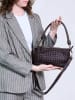 Amara Leder-Schultertasche "Boris" in Braun - (B)24 x (H)16 x (T)7 cm
