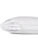 Heckett Lane Perkal-Federkissen "White" in Weiß