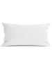 Heckett Lane Poszewka satynowa "Elementi" w kolorze białym na poduszkę
