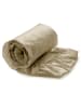 Heckett Lane Satin-Spannbettlaken "Elementi" in Beige