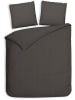 Heckett Lane Komplet pościeli satynowej "Banda" w kolorze antracytowym