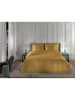 Heckett Lane Satin-Bettwäsche-Set "Diamante" in Gold