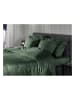 Heckett Lane Komplet pościeli satynowej "Diamante" w kolorze zielonym