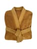 Heckett Lane Bademantel ''Premium'' in Ocker