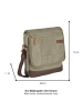 Camel Active Schoudertas "Air Flap" groen - (B)30 x (H)26,5 x (D)7 cm