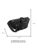 Camel Active Gürteltasche "City" in Schwarz - (B)31 x (H)13,5 x (T)9,5 cm