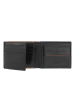 Camel Active Leren portemonnee "Cruise" zwart - (B)11 x (H)8,7 x (D)1,5 cm