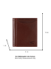Camel Active Leren kaartetui "Salamanca" donkerbruin - (B)9 x (H)10 x (D)1 cm