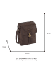 Camel Active Torebka "Journey" w kolorze ciemnobrązowym - 22,5 x 26 x 10,5 cm