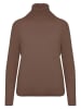 Malo Optimum Rollkragenpullover in Braun