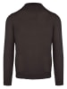 Malo Optimum Pullover "Lupetto" in Dunkelbraun