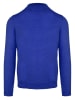 Malo Optimum Sweter "Lupetto" w kolorze niebieskim