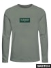 JACK & JONES Junior Longsleeve ''Greene'' in Grüngrau