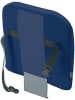 Tempur Lordosekissen in Blau - (L)36 x (B)36 cm