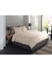 Heckett Lane Flanellen beddengoedset "Spina" beige
